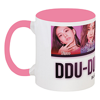 Кружка BLACKPINK - Pink Logo - DDU-DU DDU-DU (розовая)