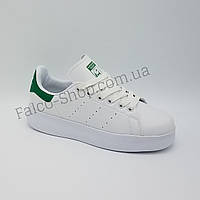 Кросівки жіночі білі шкіряні adidas Stan Smith