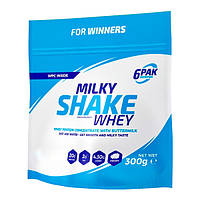Протеин 6PAK Nutrition Milky Shake Whey, 300 грамм Ванильное мороженое