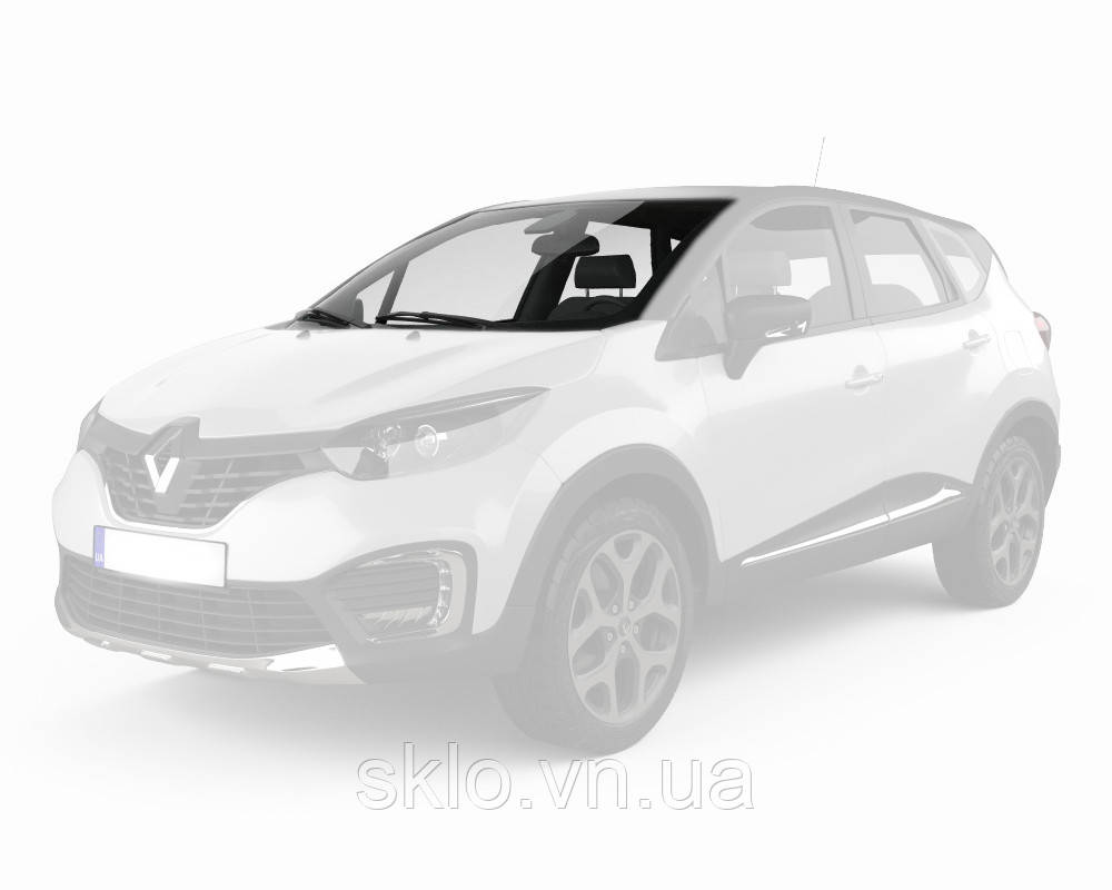 Лобовое стекло Renault Captur I (2013-2019) ( Рено Каптур I ) с датчиком дождя - фото 1 - id-p1499075035