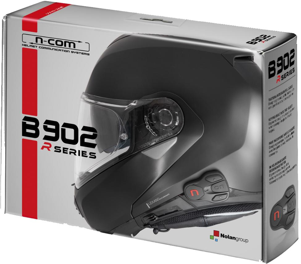 Мотогарнитура N-Com B902 R для шоломів Nolan