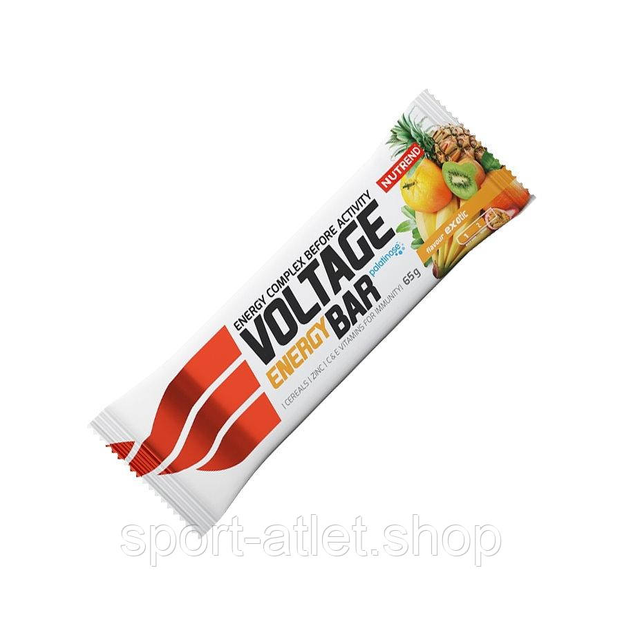 Батончик Nutrend Voltage Energy Bar, 65 грам Екзотичні фрукти