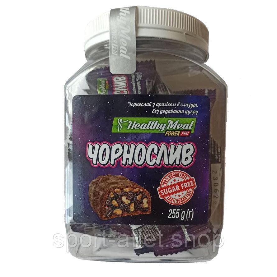 Батончик Power Pro Healthy Meal Sugar Free, 255 грам - чорнослив