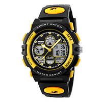 Часы наручные Skmei 1163 Black-Yellow