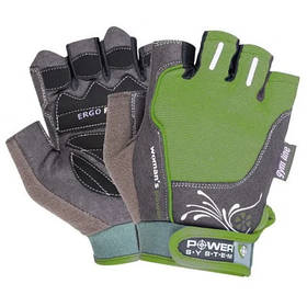 Рукавички для фітнесу Power System PS-2570, Green - XS