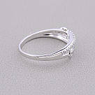 Каблучка з фіанітами родіеве покриття XUPING, фото 2