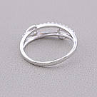 Каблучка з фіанітами родіеве покриття XUPING, фото 3