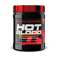 Предтренировочный комплекс Scitec Hot Blood Hardcore, 375 грамм Фруктовый пунш