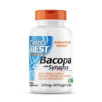 Натуральная добавка Doctor's Best Bacopa 320 mg, 60 вегакапсул