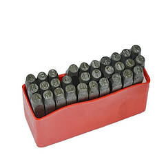 Набір клейм буквених ударних Utool UKLP/5 5 мм