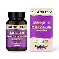 Натуральная добавка Dr. Mercola Quercetin And Pterostilbene Advanced, 60 капсул