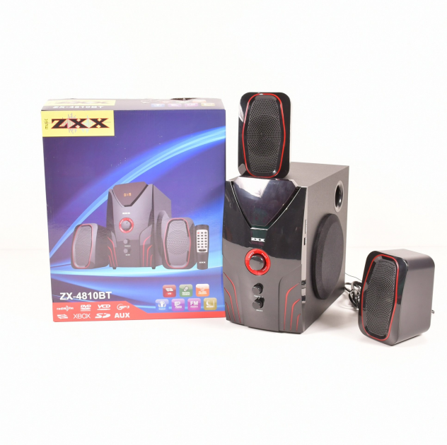 Музичний центр ZXX ZX-4810 BT Акустична система з двома колонками