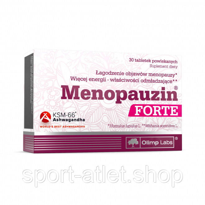 Натуральна добавка Olimp Menopauzin Forte, 30 таблеток