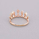 Каблучка біжутерія 'Big Dipper' Фіаніт (позолота 18к), фото 3