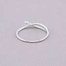 Каблучка біжутерія Фіаніт (Срібло), фото 3