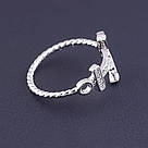 Каблучка біжутерія Фіаніт 'XUPING' (родій), фото 2