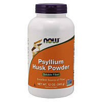 Натуральная добавка NOW Psyllium Husks Powder, 340 грамм