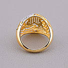 Каблучка біжутерія 'XUPING' (позолота-родій), фото 3