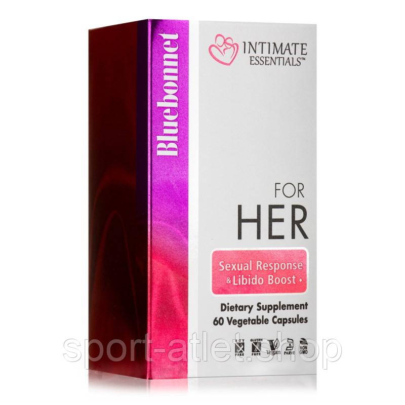 Натуральна добавка Bluebonnet For Her Sexual Response & Libido Boost, 60 вегакапсул