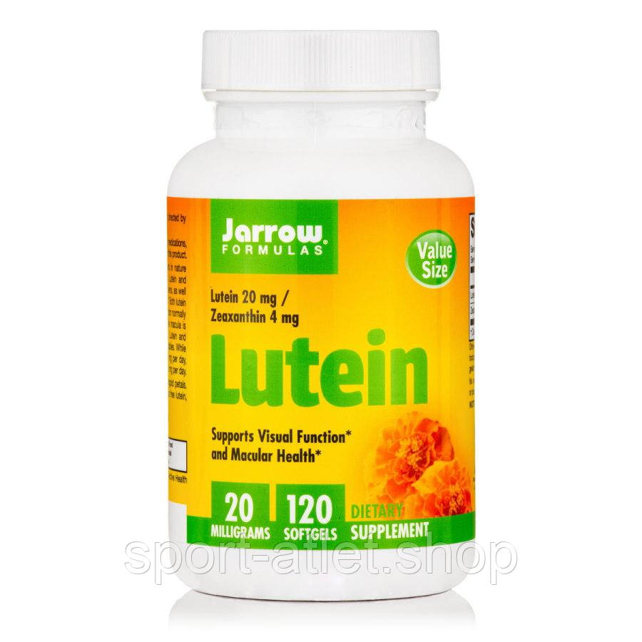 Натуральна добавка Jarrow Formulas Lutein 20 mg, 120 капсул