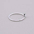 Каблучка біжутерія 'Big Dipper' Фіаніт (родій), фото 2