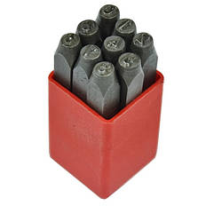 Набір клейм цифрових розміром 5 мм Utool UNP/5