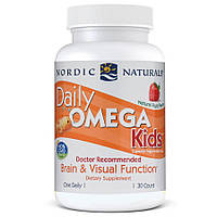 Жирные кислоты Nordic Naturals Daily Omega Kids, 30 капсул