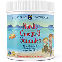 Жирные кислоты Nordic Naturals Nordic Omega-3 Gummies, 120 желеек - мандарин