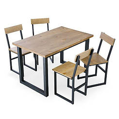 Комплект стіл і 4 стільця