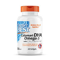 Жирные кислоты Doctor's Best Calamari DHA Omega-3, 60 капсул