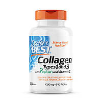 Препарат для суставов и связок Doctor's Best Collagen Types 1&3 1000 mg, 540 таблеток