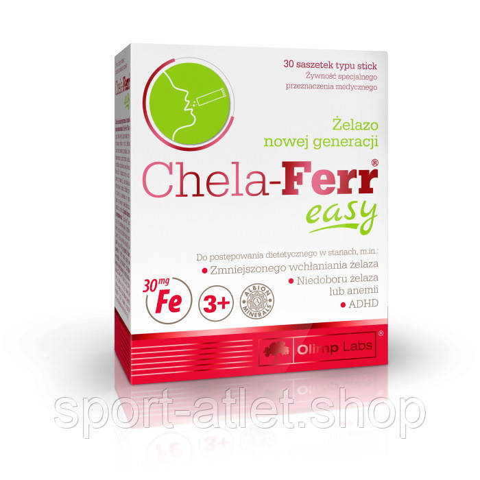 Вітаміни та мінерали Olimp Chela-Ferr Easy, 30 пакетиків