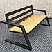 Комплект Троян лофт Z: 2 крісла та диван-лава, фото 5