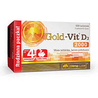 Витамины и минералы Olimp Gold-Vit D3 2000, 120 таблеток