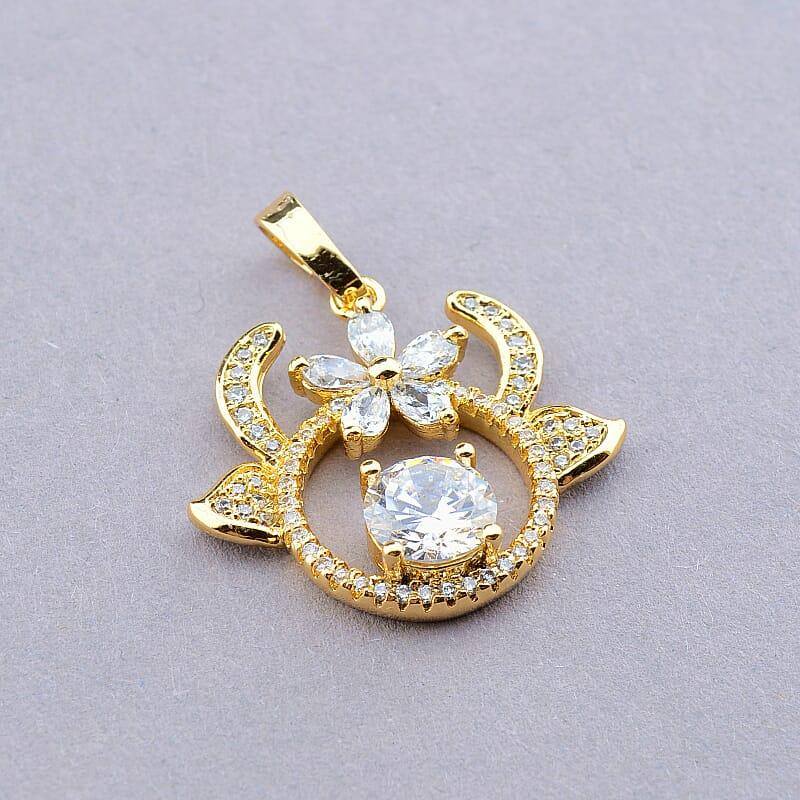 Кулон "Телець" Xuping Jewelry позолота 18к