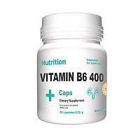 Витамины и минералы EntherMeal Vitamin В6 400, 30 капсул