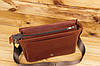 Чоловіча сумка Брендон з натуральної шкіри колір Коньяк, фото 6