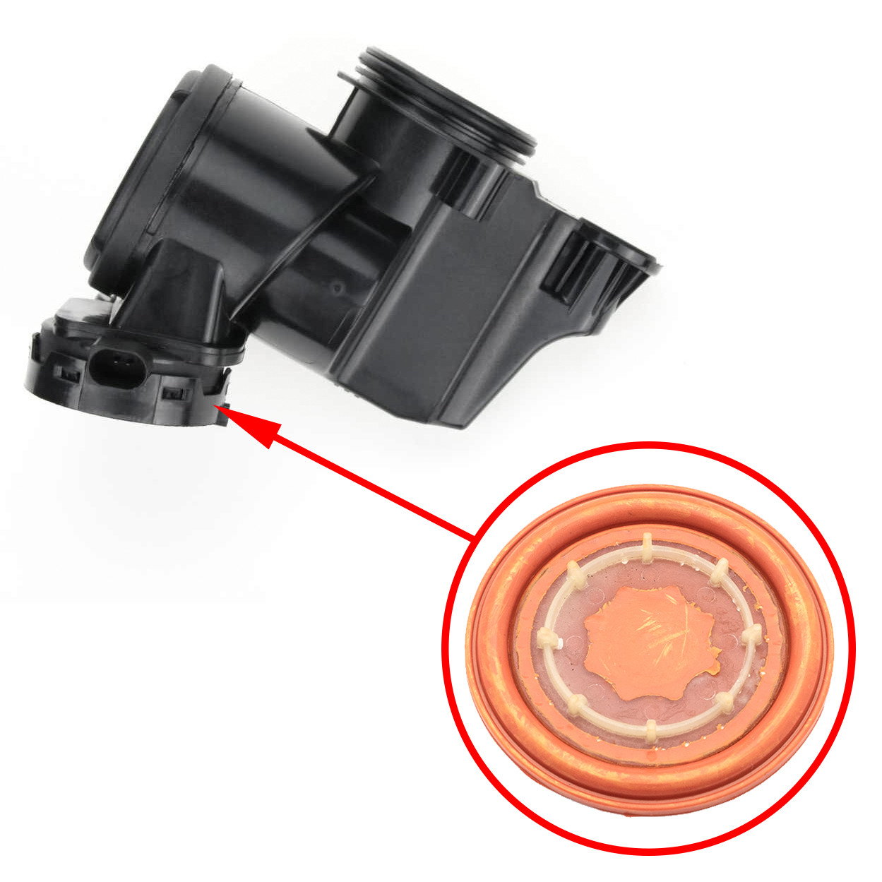 Мембрана масловіддільника VAG 1.4L 036103464AD, 036103464AH, 036103464AK