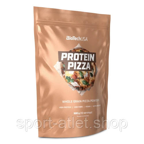 Замінник харчування BioTech Protein Pizza, 500 грам - цільнозернова