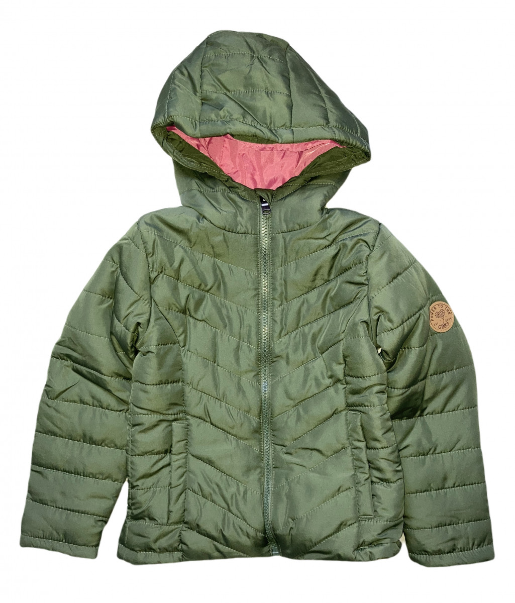 Куртка демісезонна водовідштовхувальна та вітрозахисна для дівчинки Action 3001143 110-116 см (4-6 years) хакі