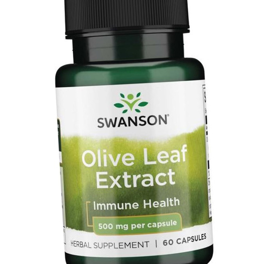 Екстракт оливкового листя Olive Leaf Extract 500 mg 60 caps