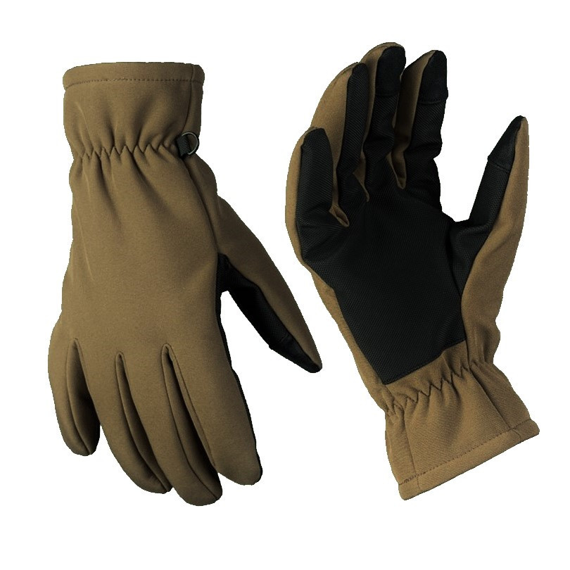 Рукавички Soft Shell койот Mil-Tec ТЕК Німеччина