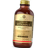 Вітамін Е з соняшнику Solgar Liquid Vitamin E mixed tochopherol complex 118 ml, фото 5