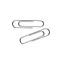 Скріпки 25 мм Axent by Delta овал (d4112), фото 2