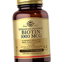 Биотин Solgar Biotin 1000 mcg 250 капсул