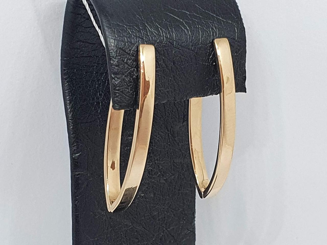 Золоті сережки. СБ812И, фото 1