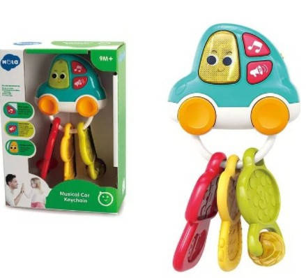 Музичний брелок Машинка з ключами Hola, фото 1