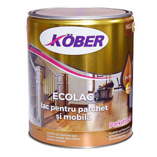 Ecolac Kober — Лак на водній основі — 0,75 л