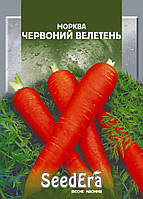 Семена моркови поздней Красный великан, 2 г, Seedera