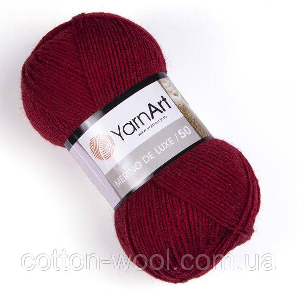 Yarnart Merino de Luxe 551 напіввовна